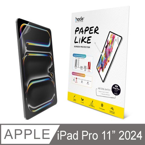 hoda 好貼 iPad Pro 11吋 (2024) 類紙膜