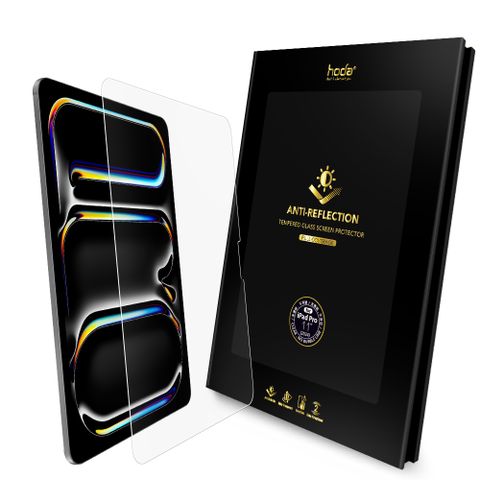 hoda iPad Pro 11吋 (2024) 滿版AR抗反射玻璃保護貼
