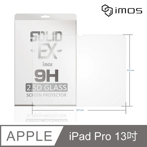 imos Apple iPad Pro 13吋 (2024)強化玻璃螢幕保護貼 9H強化