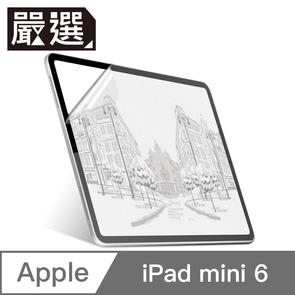  嚴選 iPad mini 6 不炫光繪圖專用類紙膜保護貼