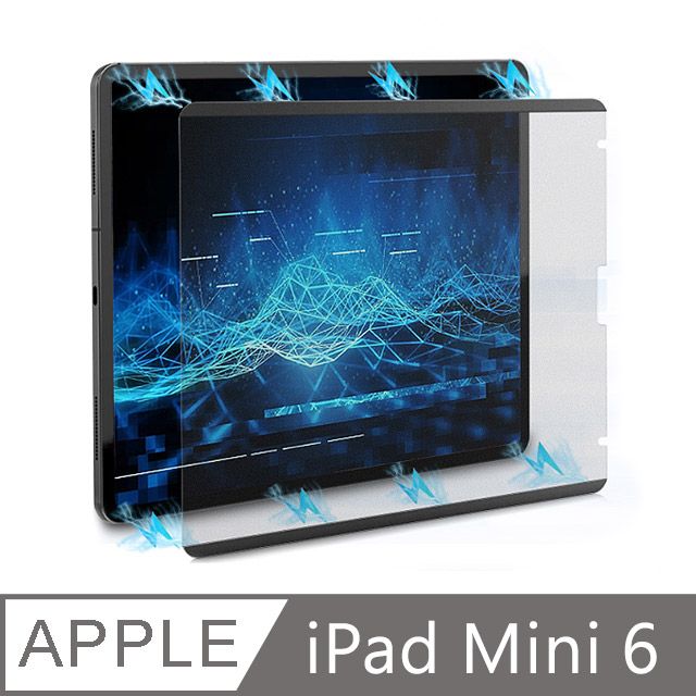  AOYi Apple iPad Mini 6 可拆卸磁吸類紙膜