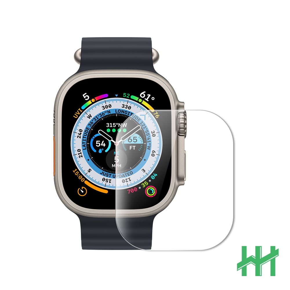 Apple 蘋果  Watch Ultra 2 / 1 (49mm)(滿版3D曲面)-鋼化玻璃保護貼系列