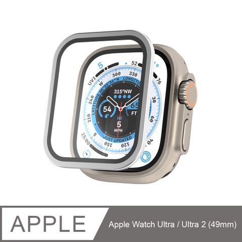 JTL EGEND Apple Watch Ultra 1/2 (49mm) Titanguard Pro螢幕保護貼(鋁合金邊框)