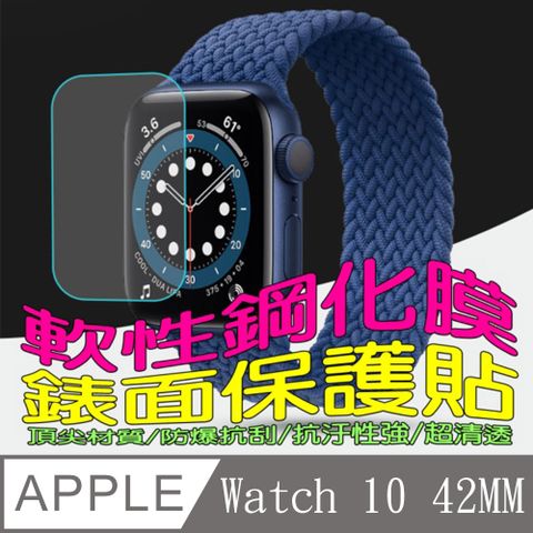 Apple Watch Series 10 42MM 錶面保護貼(二入裝)