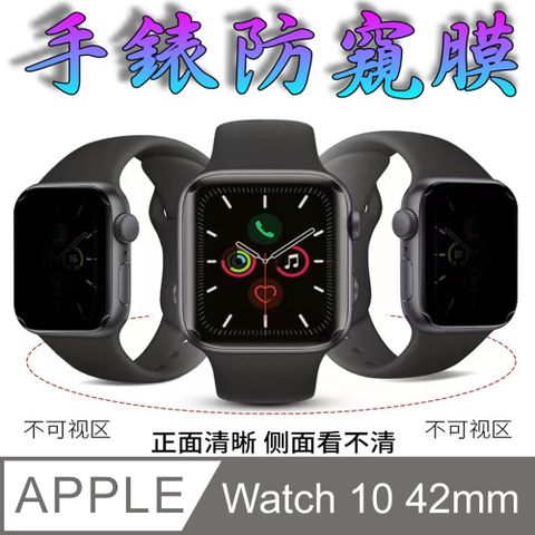 Apple Watch Series 10 42MM 錶面保護貼 [防窺磨砂款]
