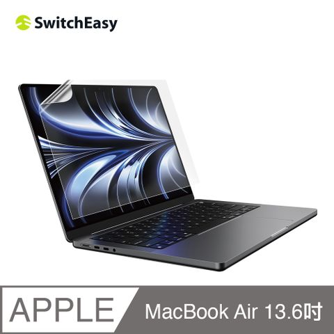 SwitchEasy 魚骨牌 EasyVision 高透防反光螢幕保護膜MacBook Air 13.6吋(通用最新M3)