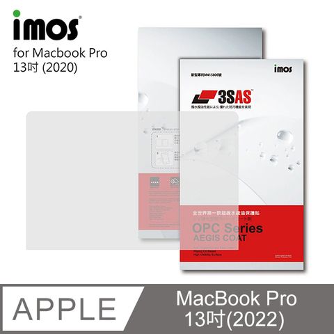 拒絕刮花 防水防塵防指紋iMOS MacBook Pro 13吋 (2020版)3SAS 疏油疏水 螢幕保護貼 (塑膠製品)