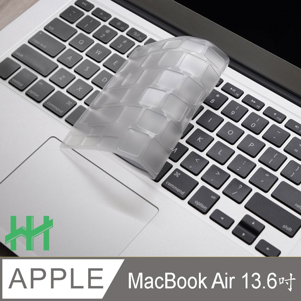 Apple 蘋果  MacBook Air 13.6吋 (M2)【A2681】-TPU環保透明鍵盤膜