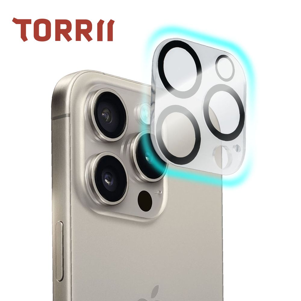 Torrii  iPhone15 Pro/Pro Max 抗菌手機鏡頭保護貼