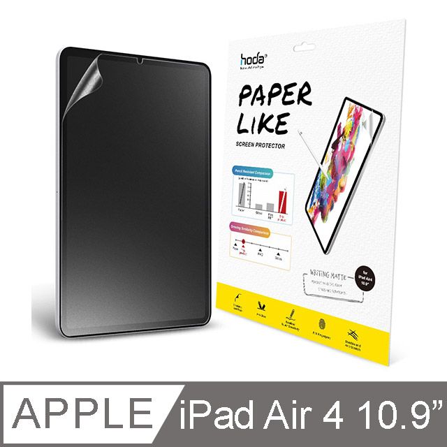 hoda iPad Air 4 10.9吋類紙膜- PChome 24h購物