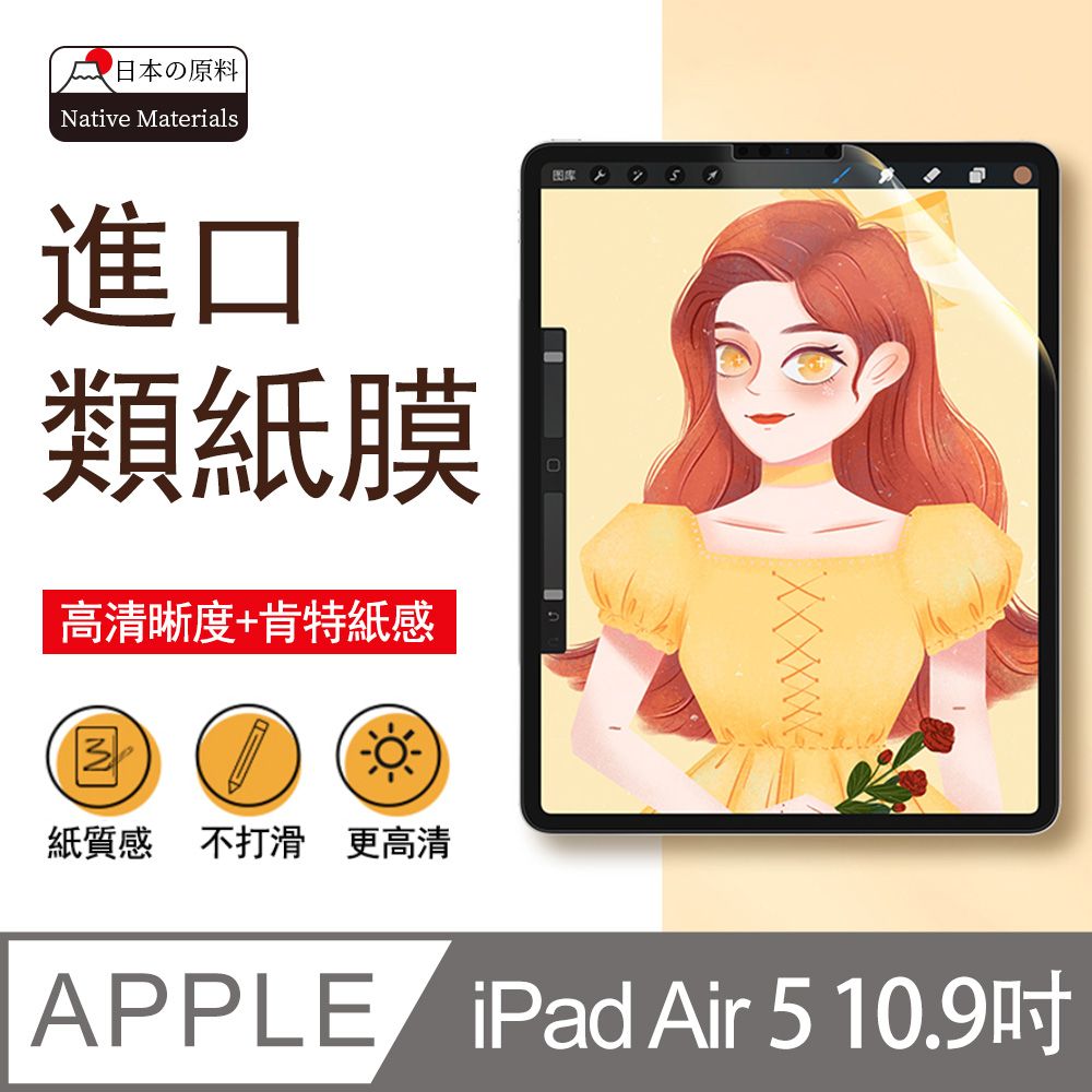 Kyhome Apple IPad Air 4/5 10.9吋 類紙膜 書寫膜 繪畫專用膜 保護貼 保護膜