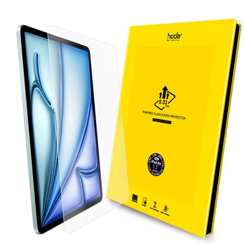 hoda iPad Air 13吋 (2024) 高透光玻璃保護貼