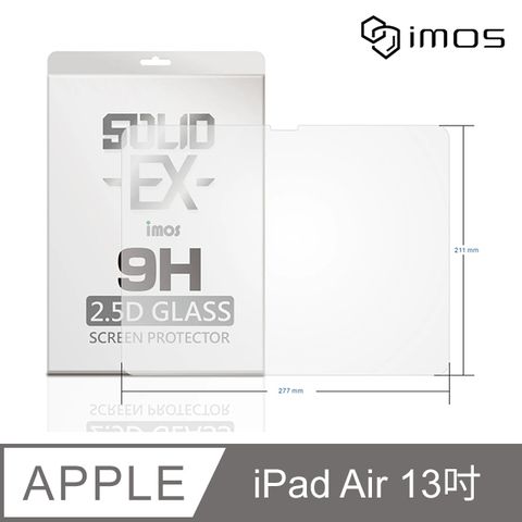 imos Apple iPad Air 13吋 (2024) 強化玻璃螢幕保護貼 9H強化