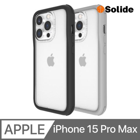 SOLiDE 索力得 維納斯FX 抗菌軍規防摔手機殼 iPhone 15 Pro Max (6.7)