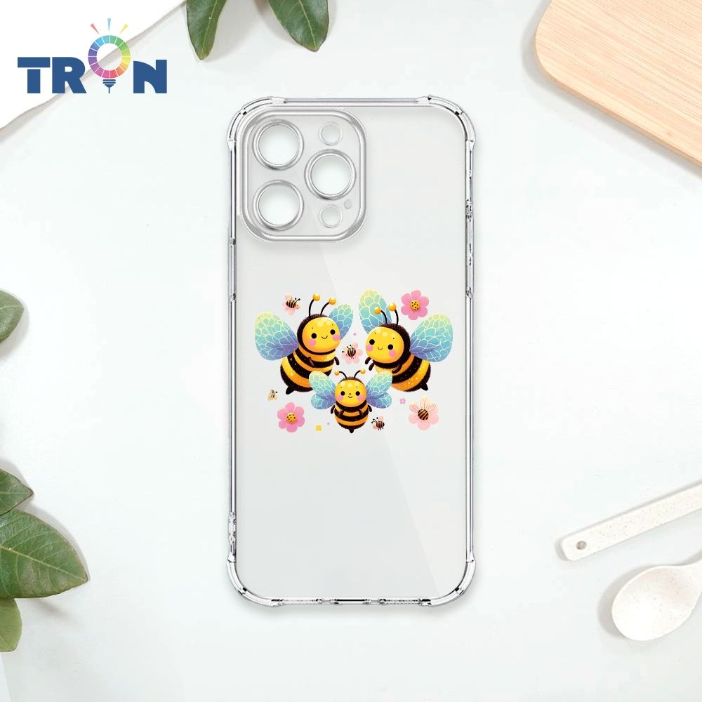  TRON IPHONE 15 PRO MAX 可愛蜜蜂系列 四角防摔殼 手機殼