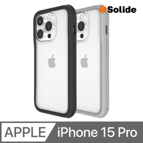 SOLiDE 索力得 維納斯FX 抗菌軍規防摔手機殼 iPhone 15 Pro (6.1)