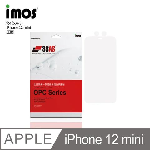 imos 3SAS 螢幕保護貼  Apple iPhone 12 mini (5.4吋) 正面專用