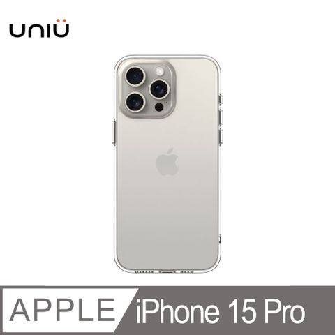【UNIU】iPhone 15 Pro | EÜV 變色全透明防摔殼