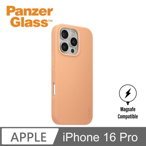 PanzerGlass iPhone 16 Pro 6.3吋 Fashion 磁吸防摔殼(水蜜桃)