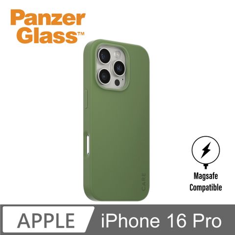 PanzerGlass iPhone 16 Pro 6.3吋 Fashion 磁吸防摔殼(綠)