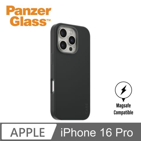 PanzerGlass iPhone 16 Pro 6.3吋 Fashion 磁吸防摔殼(黑)