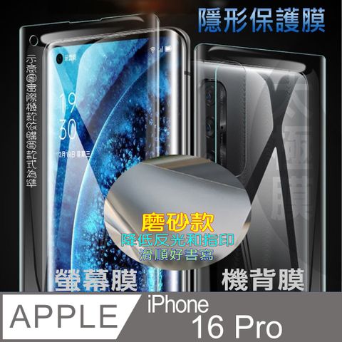 iPhone 16 Pro 螢幕保護貼&機背保護貼