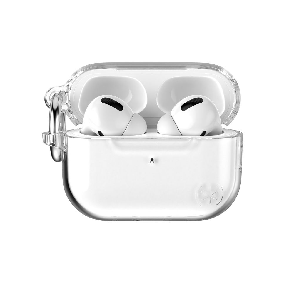 Speck AirPods Pro 2/Pro Presidio 充電盒保護殼(硬殼)(含扣環)-透明