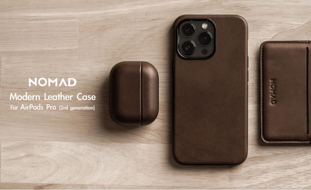 美國NOMAD AirPods Pro (第2代) 嚴選Classic皮革保護收納盒- PChome