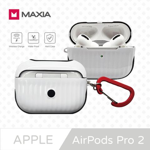【MAXIA】AirPods Pro 1 / 2 迷你行李箱保護殼-極簡白