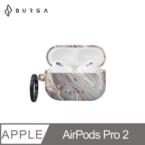 BURGA AirPods Pro 2 防摔保護殼-波瀾綠湖