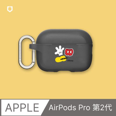 【犀牛盾】AirPods Pro 2 防摔保護殼|迪士尼-米奇系列-米奇配件(多色可選)