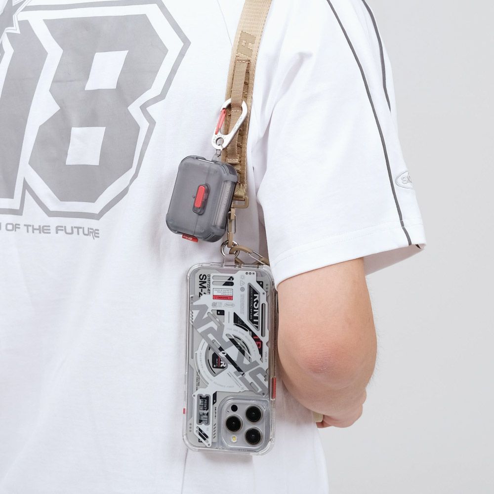 Skinarma 日本潮牌  AirPods Pro 2 Mecha 未來元素耳機保護套