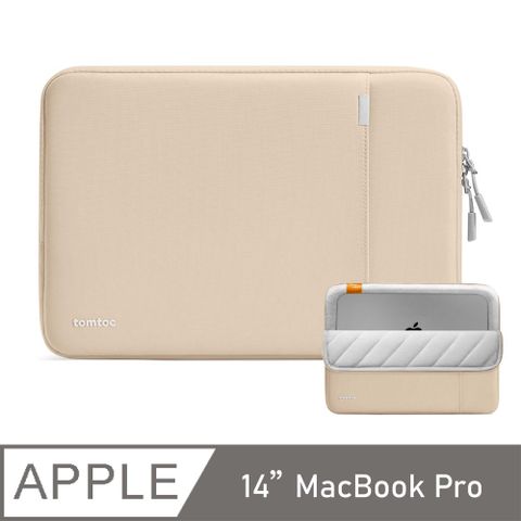 Tomtoc 360完全防護 ,鵝黃 適用14吋 Apple　　MacBook Pro