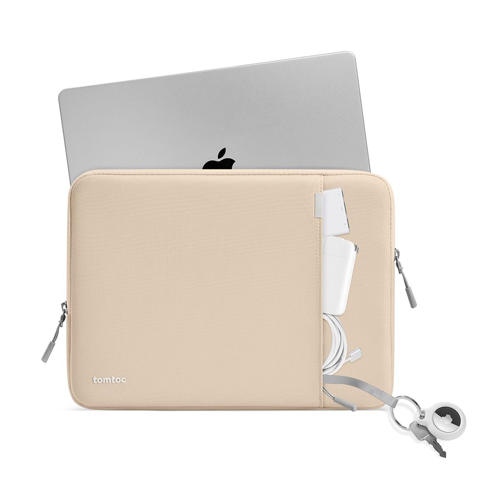 Tomtoc  360完全防護 ,鵝黃 適用14吋 Apple　　MacBook Pro