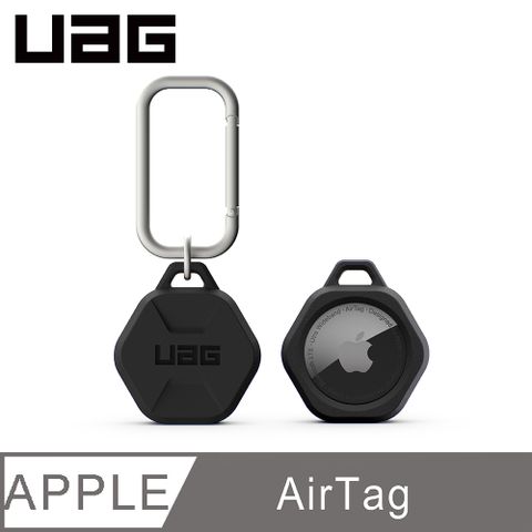 UAG AirTag 矽膠扣環保護套-黑