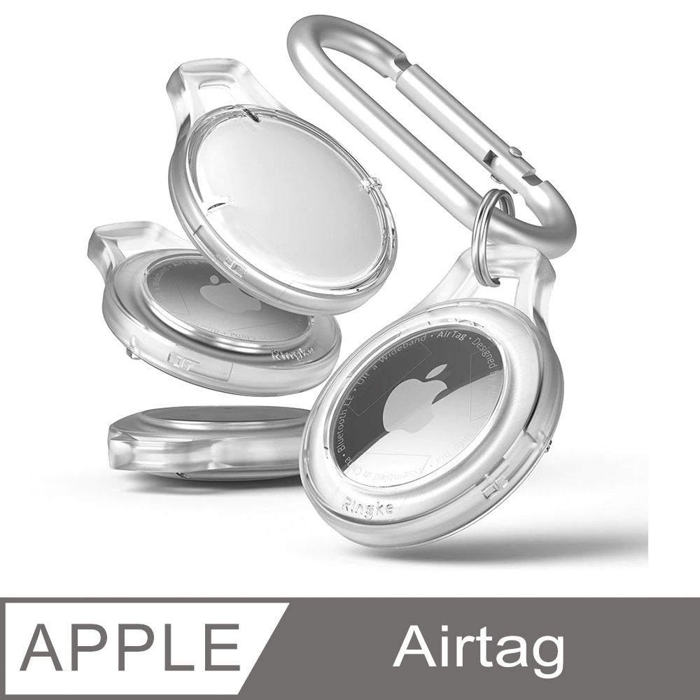 Rearth  Ringke Apple Airtag 輕薄保護殼(透明四件組)