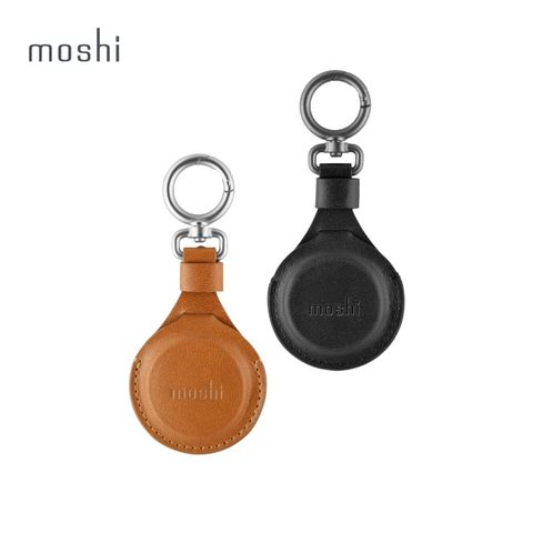 Moshi AirTag 皮革鑰匙圈