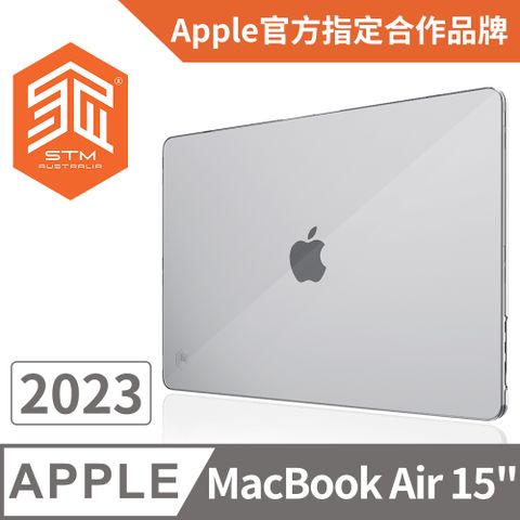 STM 澳洲  Studio for MacBook Air 15吋 M2 2023 晶透保護殼 - 霧透