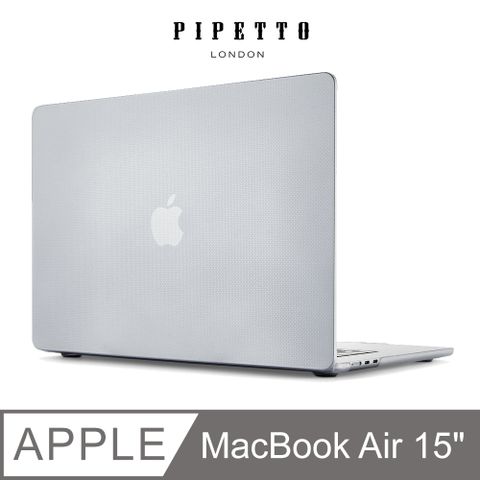 【英國品牌】PIPETTO MacBook Air 15吋(M2,2023/M3,2024) Hardshell Dots 霧透點狀保護殼