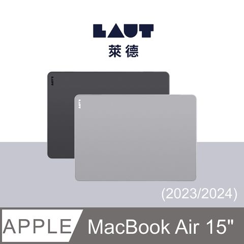 LAUT 萊德 Macbook Air 15吋 M2.M3 (2023/2024) 防摔筆電保護殼-黑