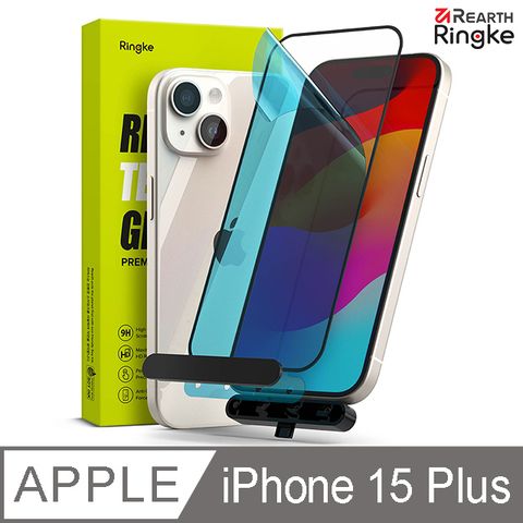 Ringke ｜iPhone 15 Plus 6.7吋 [Tempered Glass] 鋼化玻璃螢幕保護貼（附安裝工具）