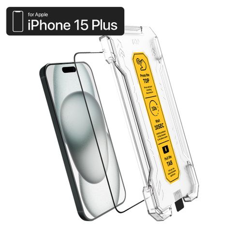 【ZIFRIEND】 零失敗3D滿版高透光玻璃保護貼 iPhone 15 PLUS / ZF-I15PS