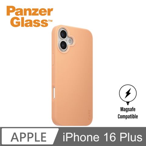 PanzerGlass iPhone 16 Plus 6.7吋 Fashion 磁吸防摔殼(水蜜桃)