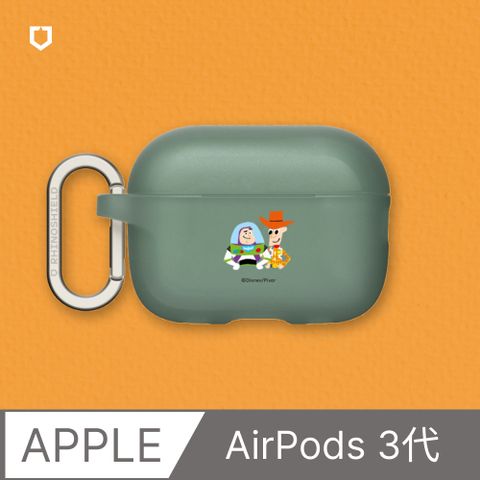 【犀牛盾】AirPods 第3代 防摔保護殼∣玩具總動員系列-巴斯光年與胡迪(多色可選)