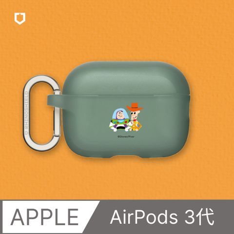 RHINOSHIELD 犀牛盾 AirPods 第3代 防摔保護殼玩具總動員系列-巴斯光年與胡迪(多色可選)