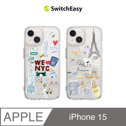 SwitchEasy 魚骨牌 iPhone 15 6.1吋 City 城市系列防摔手機殼