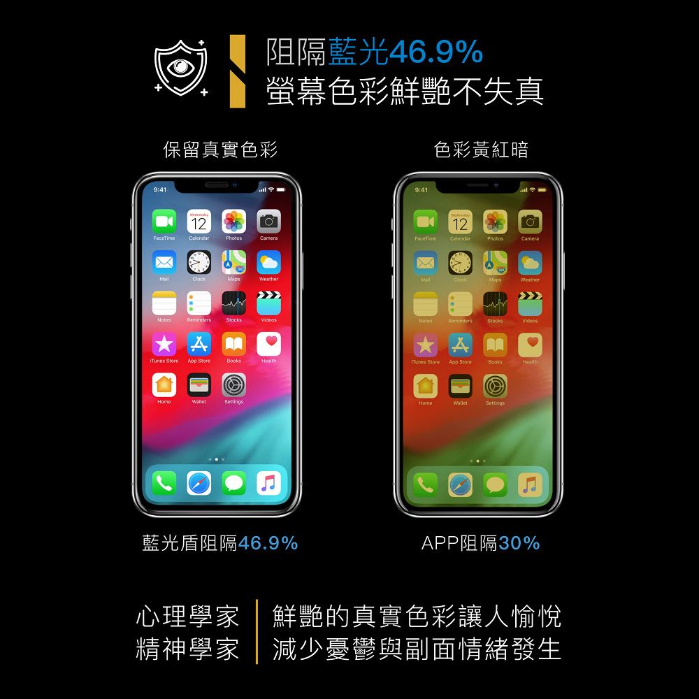 藍光盾 iPhone 15 9H超鋼化手機螢幕玻璃保護貼