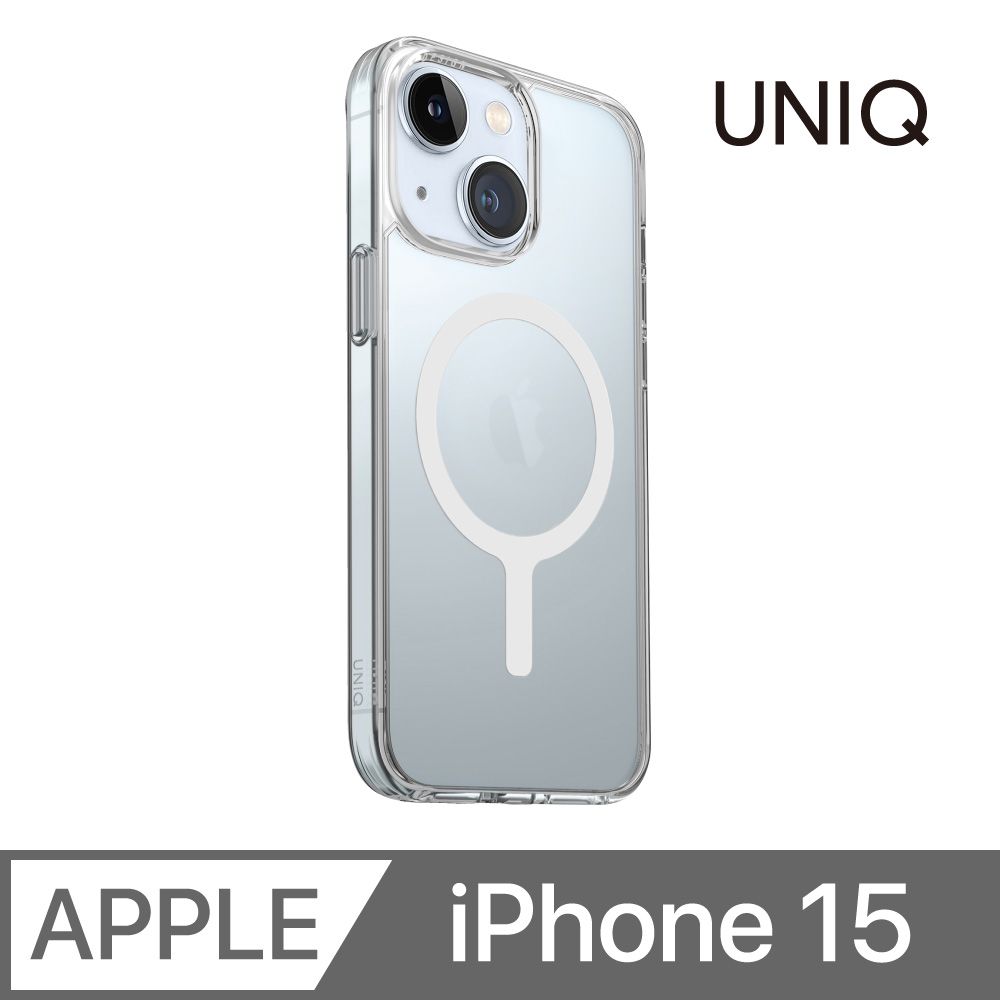 UNIQ  Lifepro Xtreme 霧面磁吸防摔雙料保護殼 霧透 iPhone 15 (6.1)