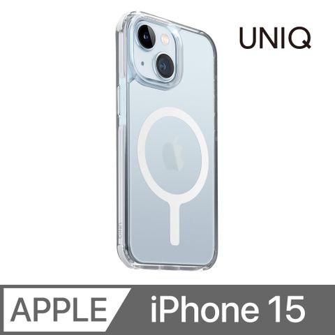 UNIQ Combat 四角強化軍規磁吸防摔三料保護殼 iPhone 15 (6.1) 白色