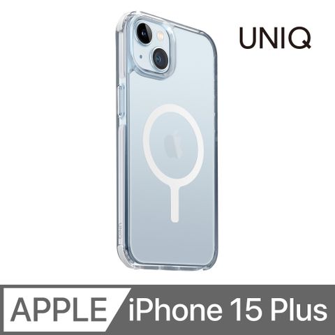 UNIQ Combat 四角強化軍規磁吸防摔三料保護殼 iPhone 15 Plus (6.7) 白色